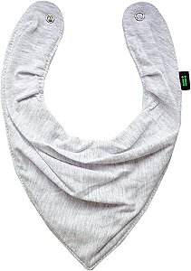 Babador Bandana Tecido Duplo Gumii – Branco Mescla