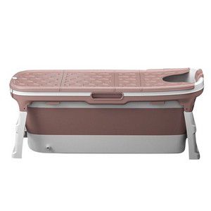 Banheira Grande Rosa Baby Pil com Cover