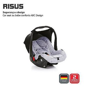Bebê conforto Risus Graphite Grey ABC Design