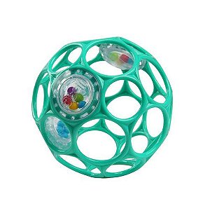 Bola Teal Oball Rattle Verde