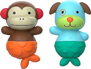 Brinquedo de Banho Skip Hop Macaco e Cachorro