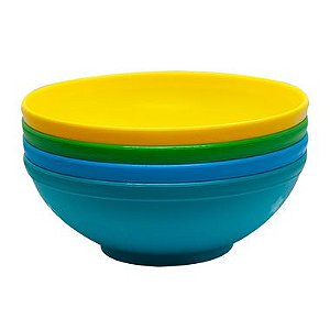 Conjunto de Bowls Grande 500ml (4 unidades) Azul