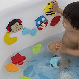 Kit Brinquedo Infantil para banho Skip Hop (24 peças)