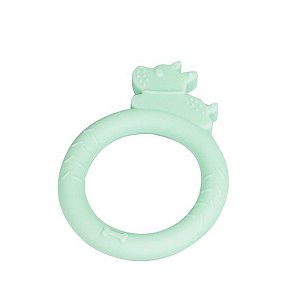 Mordedor de Silicone Pulseira Cachorro Verde Girotondo Baby