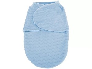 Saco de Dormir Macio Azul Buba (Cueiro)