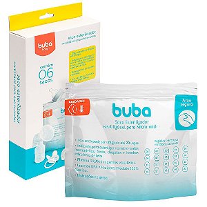 Sacos Esterilizadores para Microondas Buba