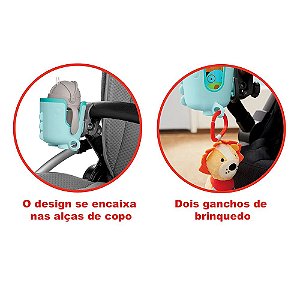 Porta Copo Infantil Univerasl para Carrinho de Bebê Skip Hop