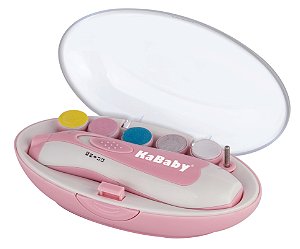 Kit Manicure Eletrico KaBaby Rosa