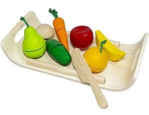 Frutas e Vegetais Sortidos Plan Toys