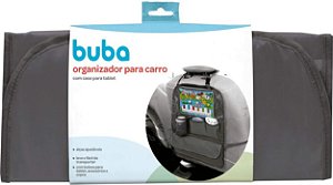 Organizador Para Carro com Case Para Tablet Buba - Preto
