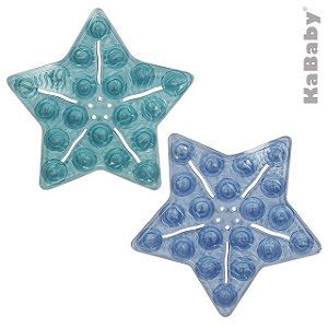 Mini Tapete de Banho Antiderrapante Azul/Verde (6 Unidades)