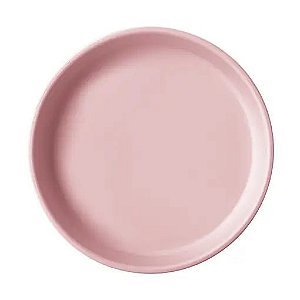 Prato Silicone Básico Rosa MinikOiOi