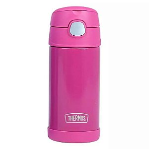 Garrafa Térmica Thermos Funtainer Rosa 355ml