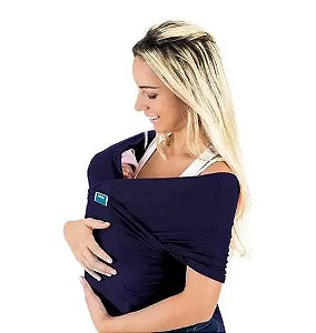 Sling Wrap Kababy Azul Marinho