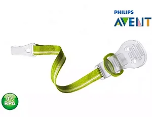 Prendedor de Chupeta Verde Philips Avent