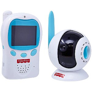 Babá Eletrônica Digital Fisher Price Wireless Branca