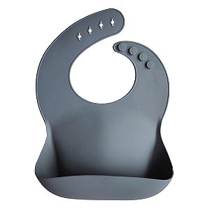 Babador De Silicone Infantil Mushie Tradewinds - BR