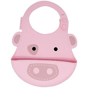 Babador De Silicone Marcus & Marcus Porquinho