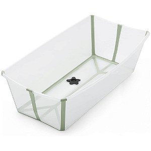 Banheira Flexível Stokke Verde Transparente