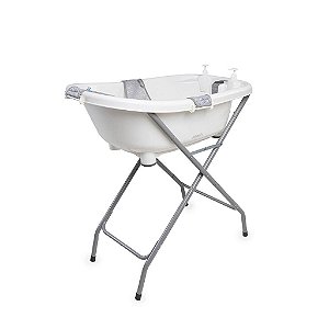 Banheira Fontana Duo Infanti Branco e Cinza