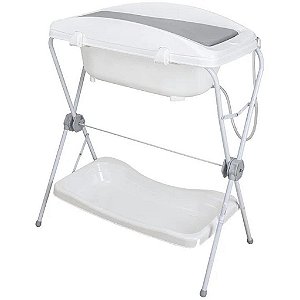 Banheira Infantil com Trocador Shower Kiddo Cinza