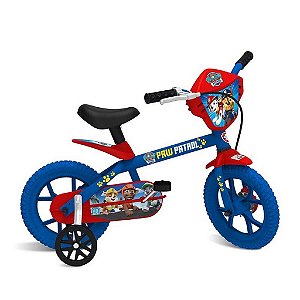 Bicicleta Infantil Bandeirante Patrulha Canina Azul