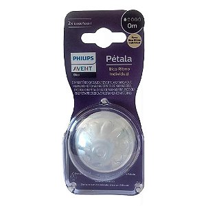 Bico Mamadeira Pétala Natural 0M N°1 Philips Avent