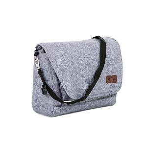 Bolsa Maternidade Fashion ABC Design Cinza