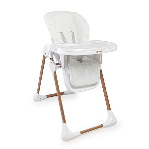 Cadeira de Alimentação Panacota Infanti Branco e Bronze