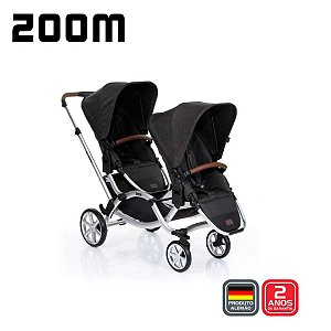 Carrinho De Bebê Para Gêmeos Zoom ABC Design Piano