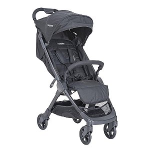 Carrinho De Bebê Pikme Melange Preto