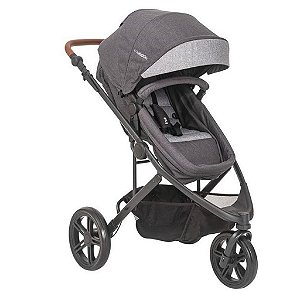 Carrinho De Bebê Travel System Trek Melange Graphite Kiddo