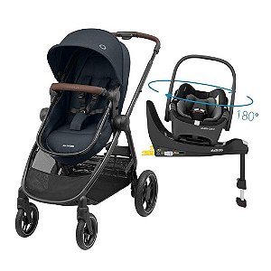 Carrinho Travel System Maxi-Cosi Anna³ Trio Isofix Essential Graphite