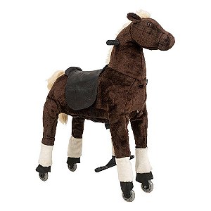 Cavalinho Uppi Montaria Kiddo Marrom Escuro M
