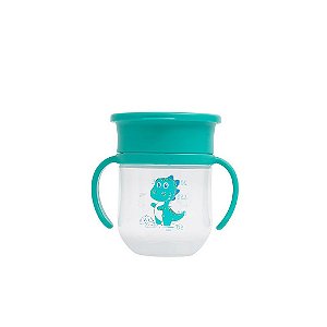 Copo de Treinamento Infantil 360° Petit Piá 200ML Leo