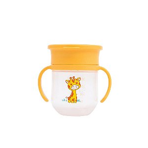 Copo de Treinamento Infantil 360° Petit Piá 200ML Sol