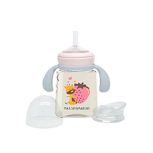 Copo De Treinamento Infantil Com Bico Em Silicone Marcus & Marcus Girafa