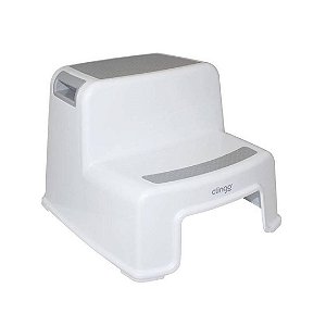Escadinha Infantil Multifuncional Clingo Cinza