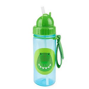 Garrafa Infantil Skip Hop Zoo Crocodilo 384ML