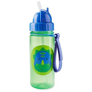 Garrafa Infantil Skip Hop Zoo Dinossauro 384ML
