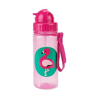 Garrafa Infantil Skip Hop Zoo Flamingo 384ML