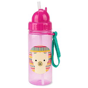 Garrafa Infantil Skip Hop Zoo Lhama 384ML