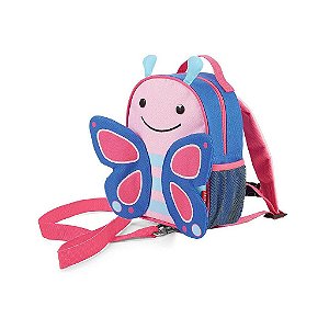 Mochila Com Guia De Segurança Skip Hop Zoo Borboleta