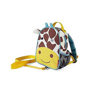 Mochila Com Guia De Segurança Skip Hop Zoo Girafa