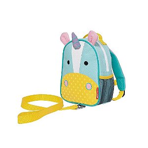 Mochila Com Guia De Segurança Skip Hop Zoo Unicórnio