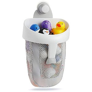 Organizador Infantil De Brinquedos De Banho Munchkin Scoop Cinza - BR