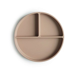Prato De Sucção Infantil Mushie Natural - BR