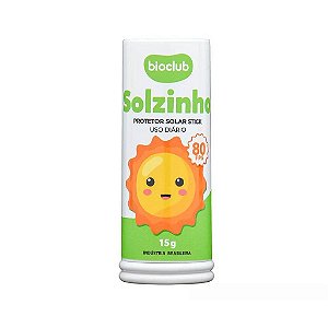 Protetor Solar Stick Natural Bioclub Solzinho FPS 80