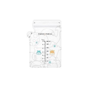 Sacos Para Armazenar Leite Materno Termossensível Marcus e Marcus 200ml