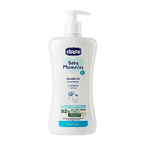 Shampoo Infantil Chicco Baby Moments Pele Delicada 500ML